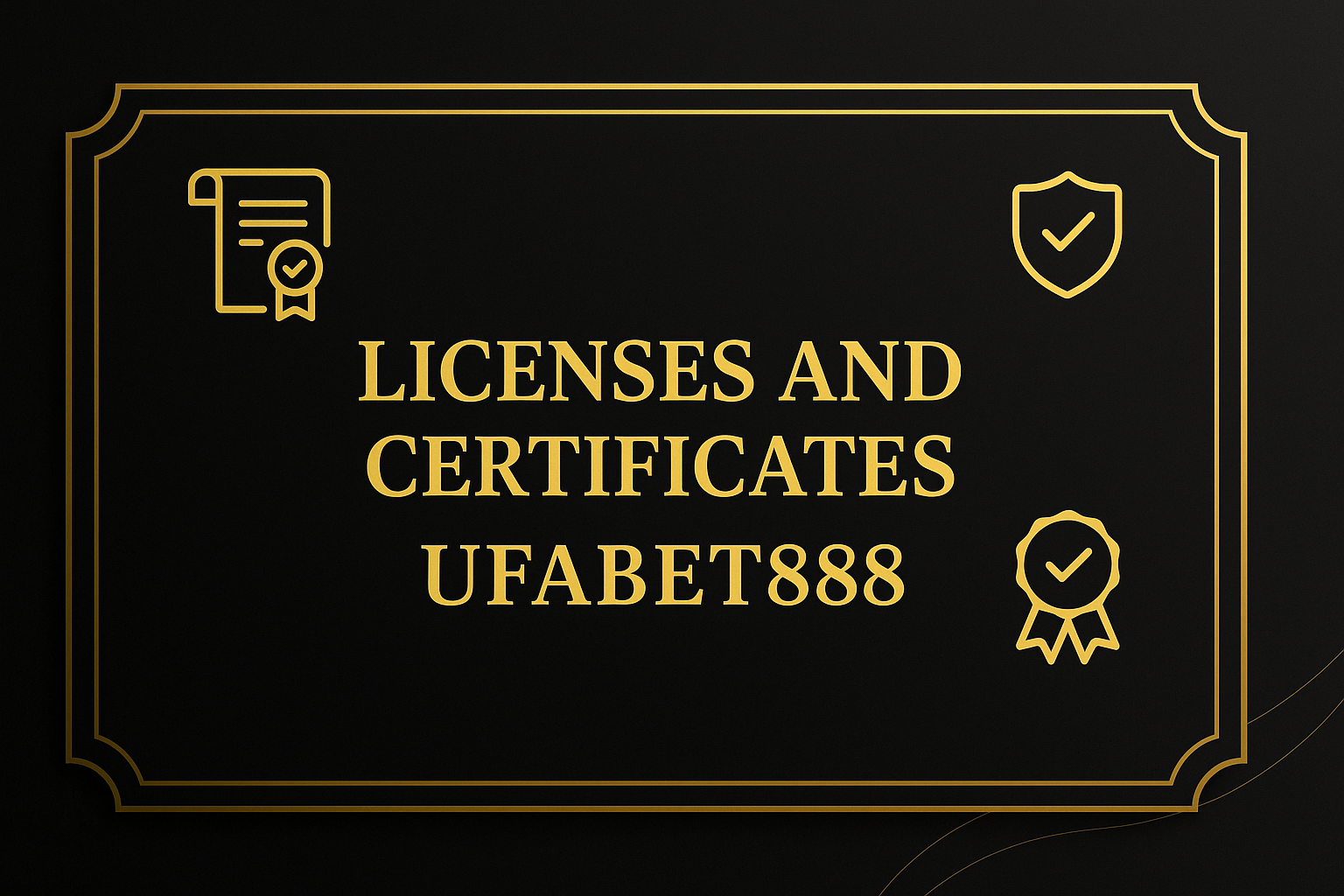 Licenses And Certificates